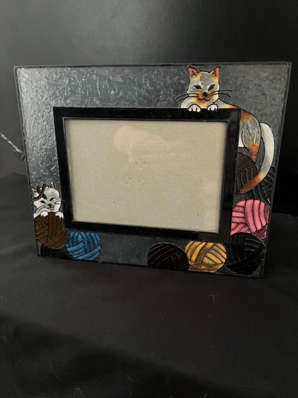 Painted Glass Frame